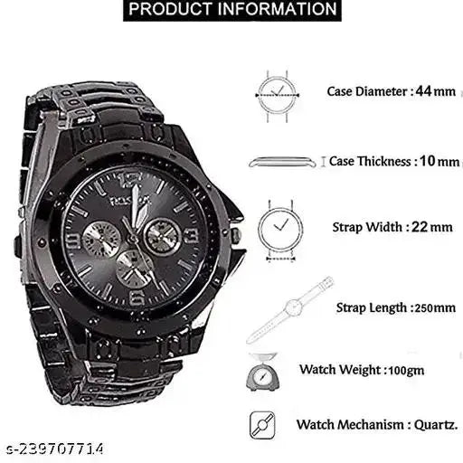 Batman Inspired Watch by Police Bold Luxury Men’s Edition - Mr Urban Choices
