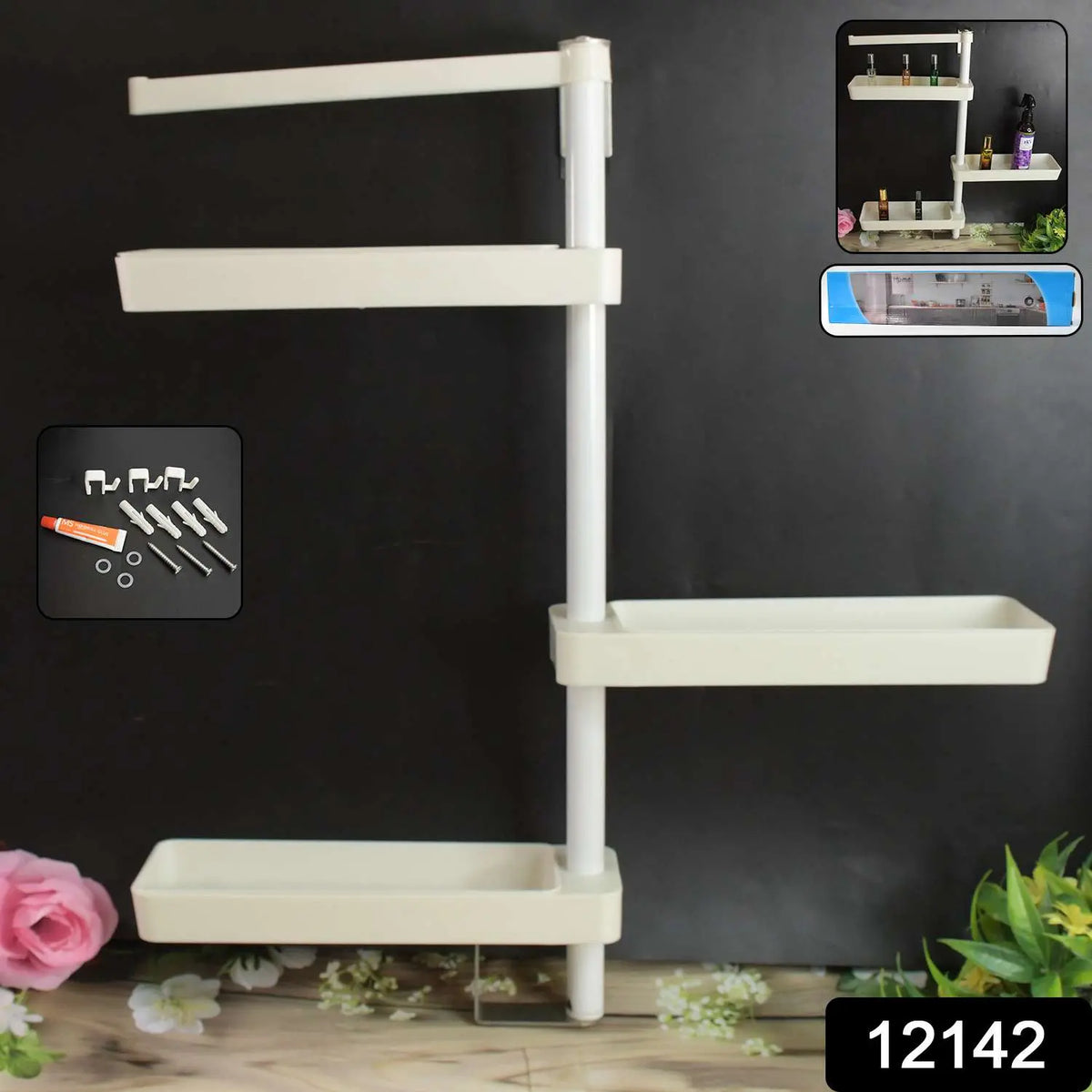 Urban Max™ Aero-Spin Series – Space-Saving Adjustable Rotating Shelf - Mr Urban Choices