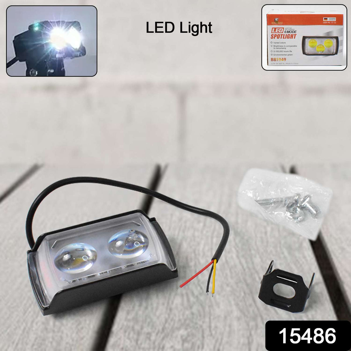 Urban Armour™ Dual-Lens Ultra – 6-Mode Universal LED Fog Light - Mr Urban Choices
