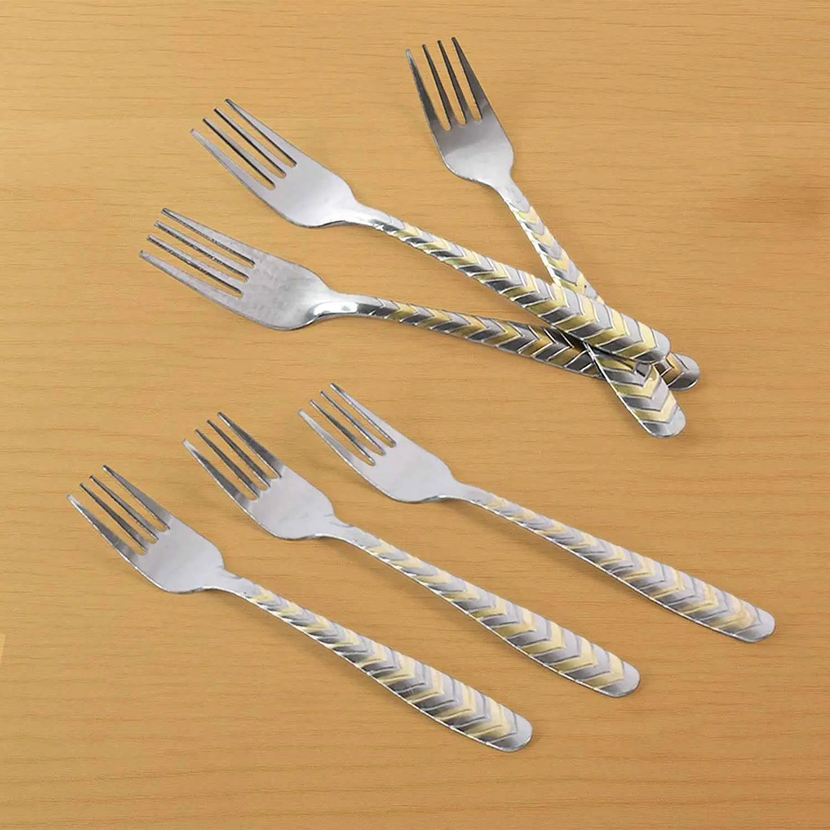 Elegant Stainless Steel Fork (6 Pcs Set) - Mr Urban Choices