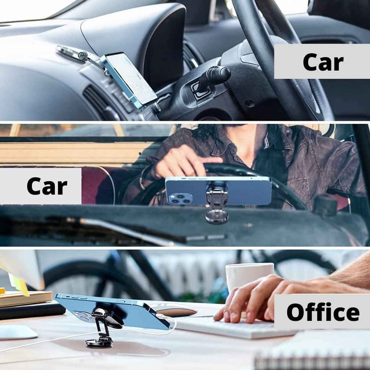 Urban Max™ Titan-Fold Series – Universal Magnetic Metal Car Mount - Mr Urban Choices