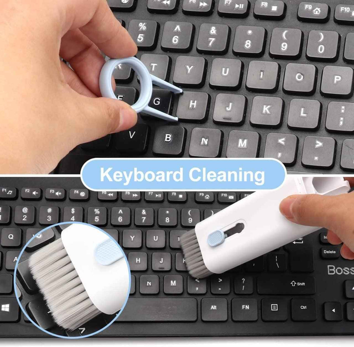 7 In 1 Electronic Cleaner Kit Cleaning Kit For Monitor Keyboard Airpods Screen Dust Brush Including Soft Sweep Swipe - Mr Urban Choices