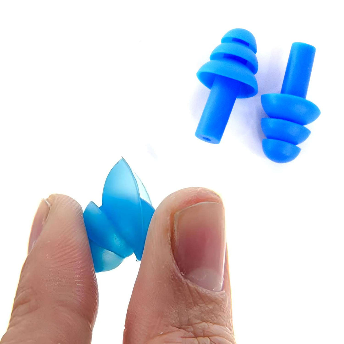 Reusable Silicone Swimming Ear Plugs - (Set) - Mr Urban Choices