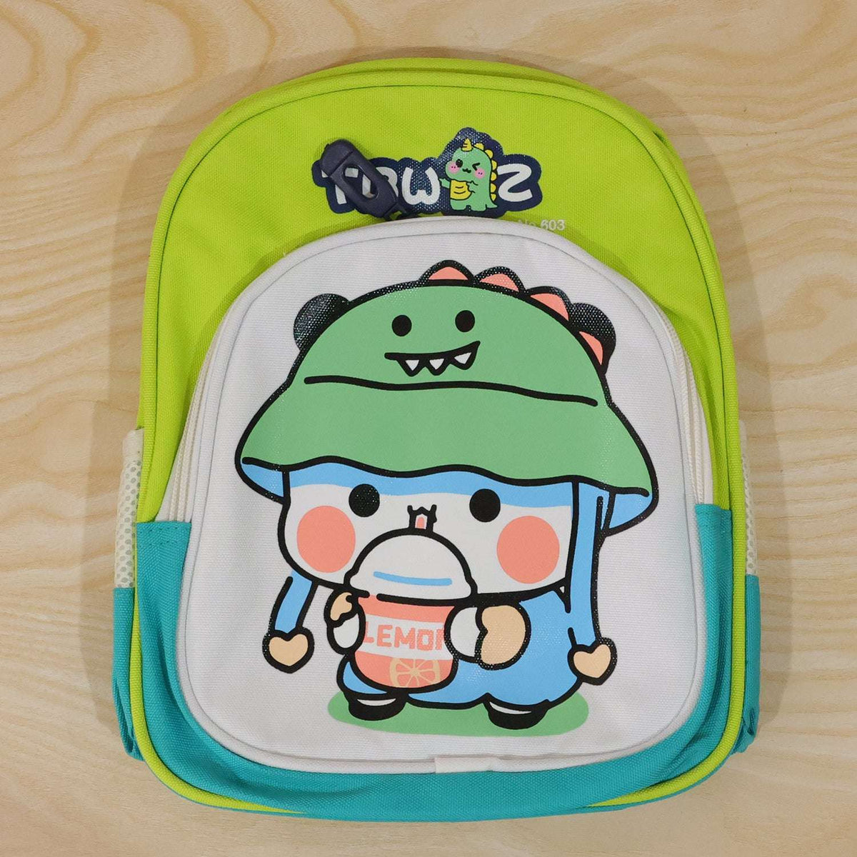 Urban Play™ Mini-Stride – Cute Cartoon Printed Kids Sling Backpack (28x23 cm) - Mr Urban Choices
