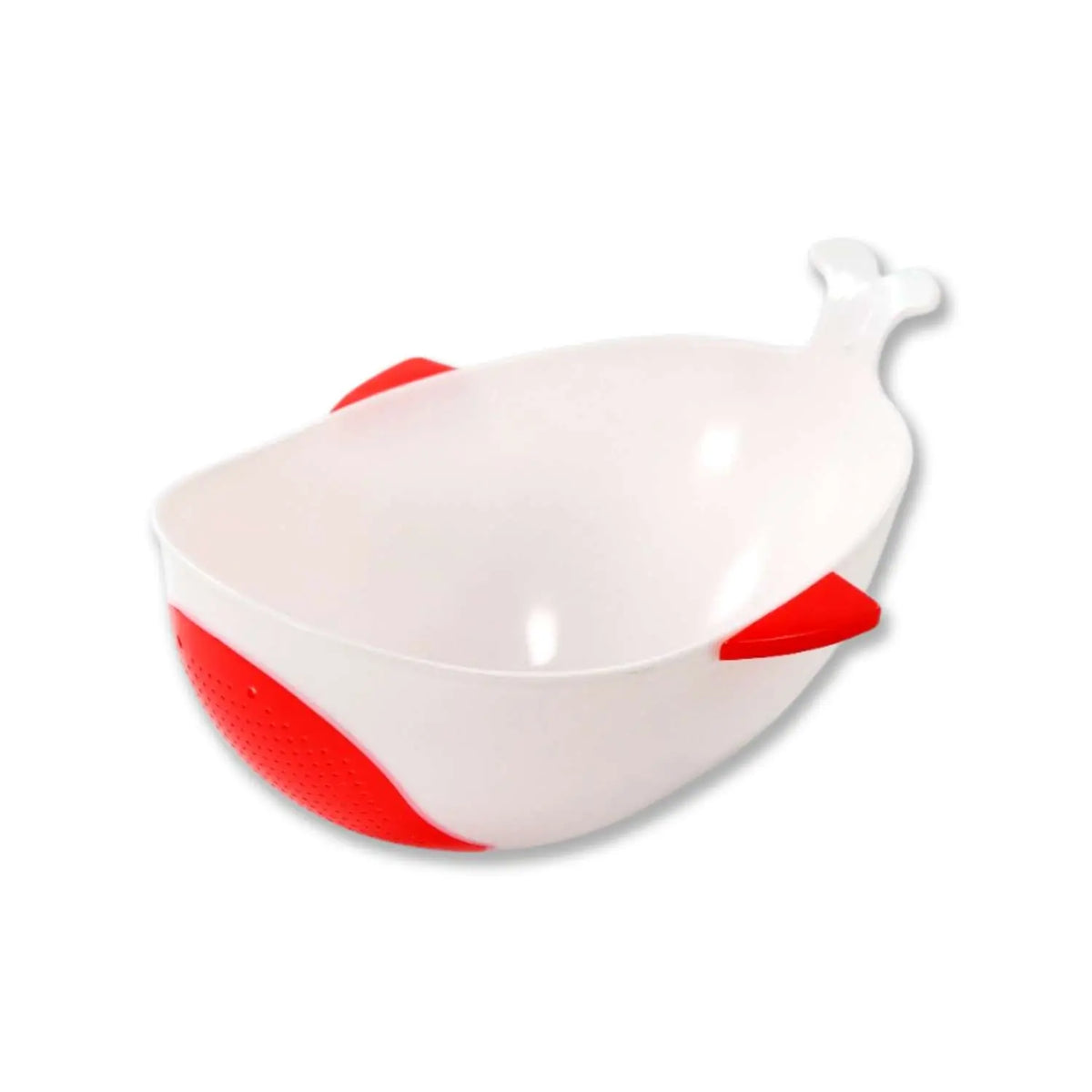 2892 Plastic Rice Pulses Fruits Vegetable Noodles Pasta Washing Bowl And Strainer - Mr Urban Choices