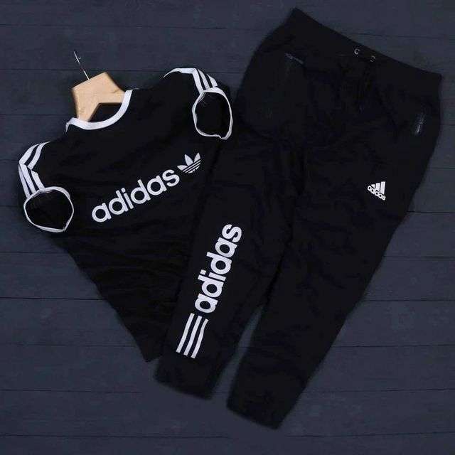 Adidas summer tracksuit (Black) - Mr Urban Choices