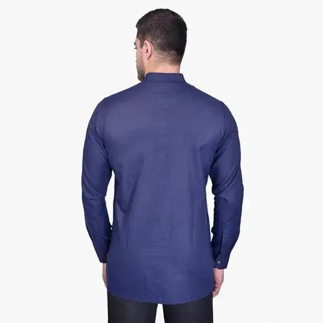 Men's Slim Fit Full Sleeve Cotton Short Kurta Pack of 3 - Mr Urban Choices