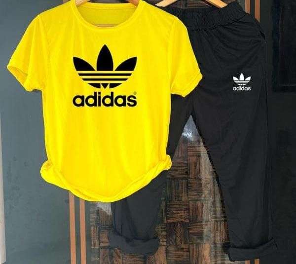 Adidas summer tracksuit (Yellow & Black) - Mr Urban Choices