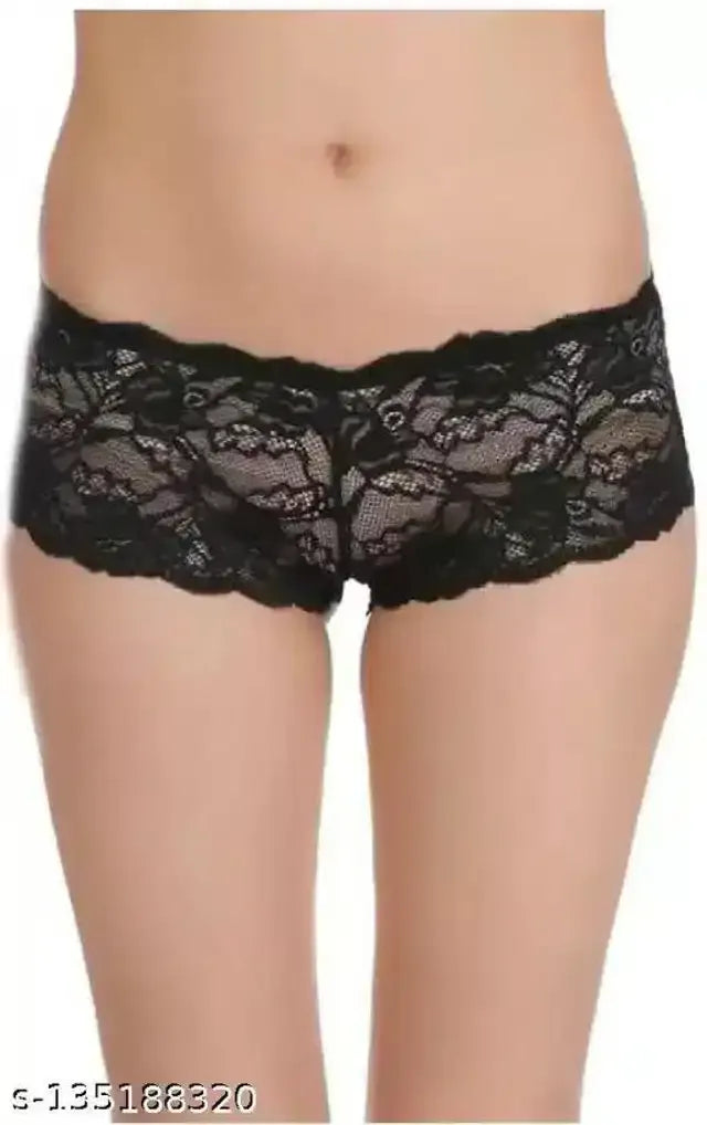 Net Briefs for Women (Black, 10XL) - Mr Urban Choices