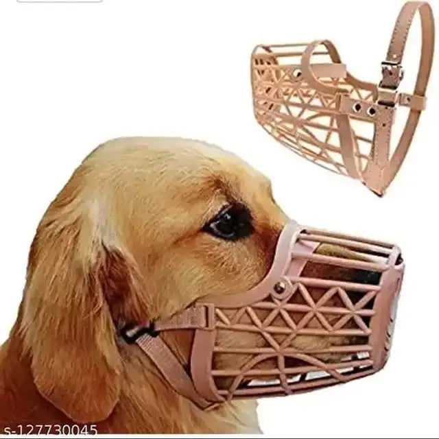 ABS Plastic Size 3 No. Muzzle for Dog (Multicolor) - Mr Urban Choices