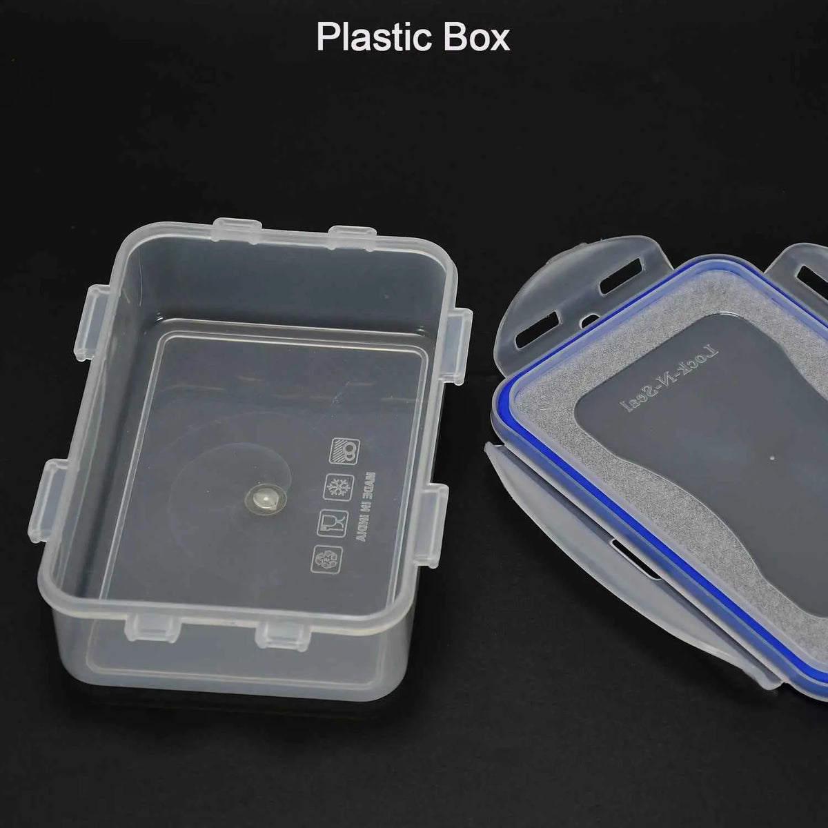 Multipurpose Air Tight 4 Side Lock Food Grade Lunch Box With Small Square Container - Mr Urban Choices