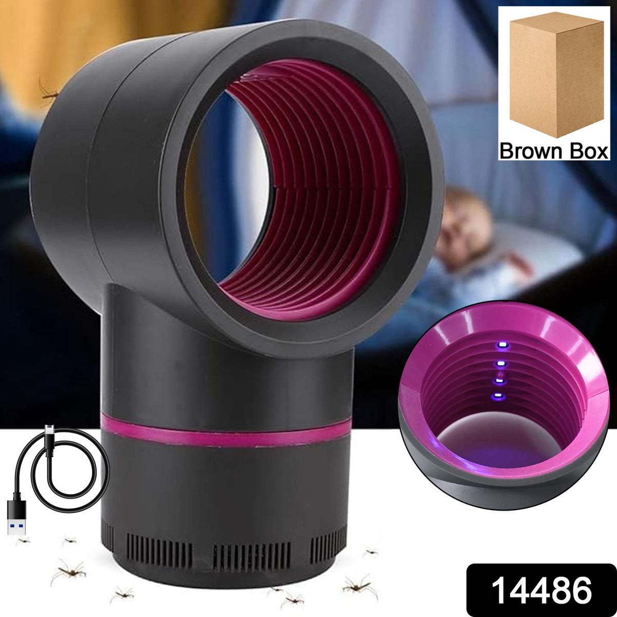 Usb Electric Mosquito Killer Lamp - Mr Urban Choices