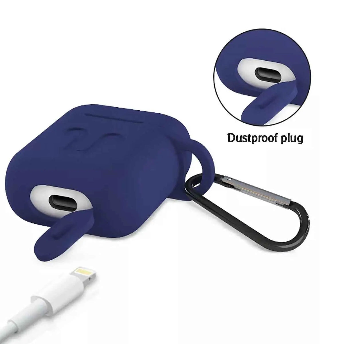 Urban Shield™ Silicone Series – Heavy-Duty Shock-Absorbing Headphone Box with Keychain - Mr Urban Choices