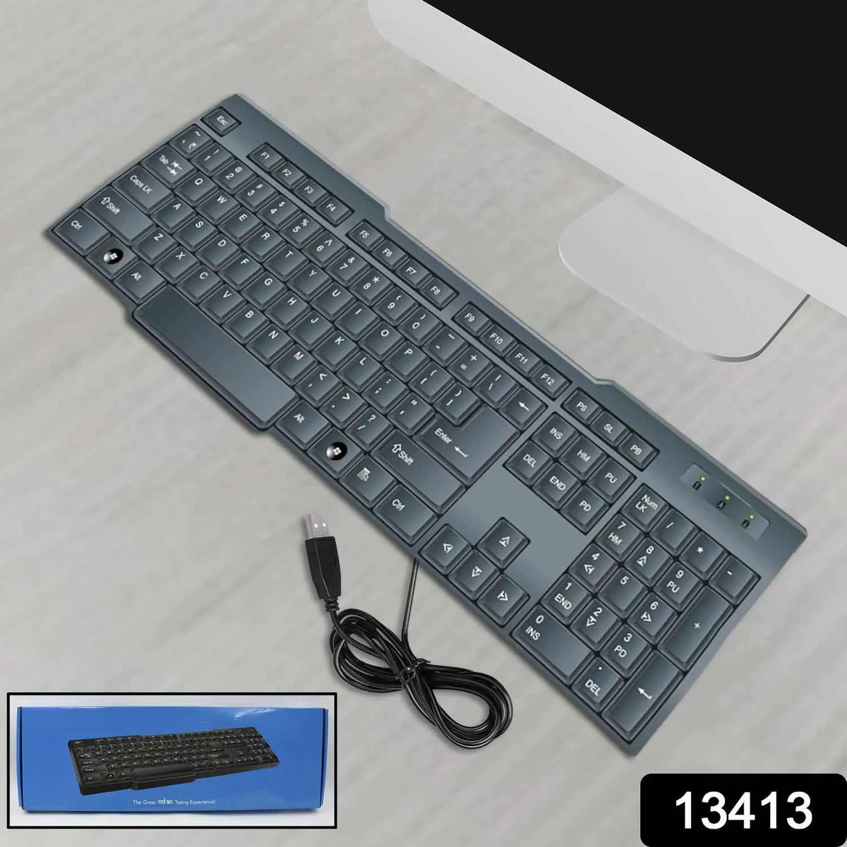 Wired Usb Keyboard 104 Keys (1 Pc) - Mr Urban Choices