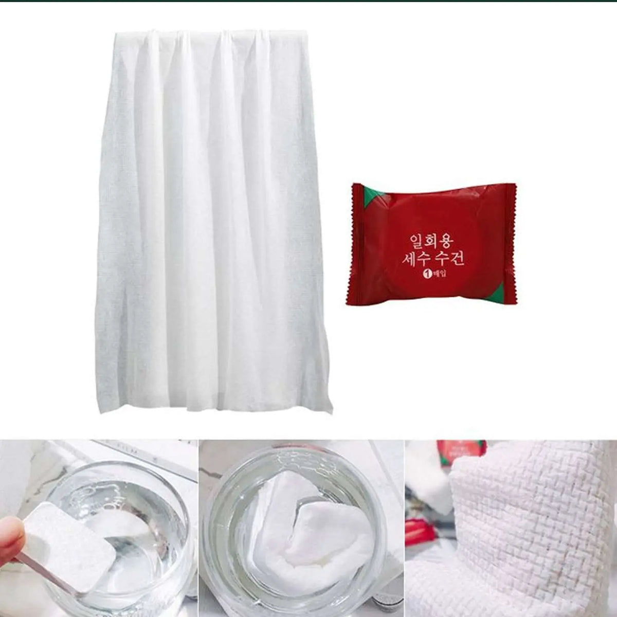 Urban Zen™ Magic-Expand – Premium Compressed Disposable Cotton Travel Towel - Mr Urban Choices