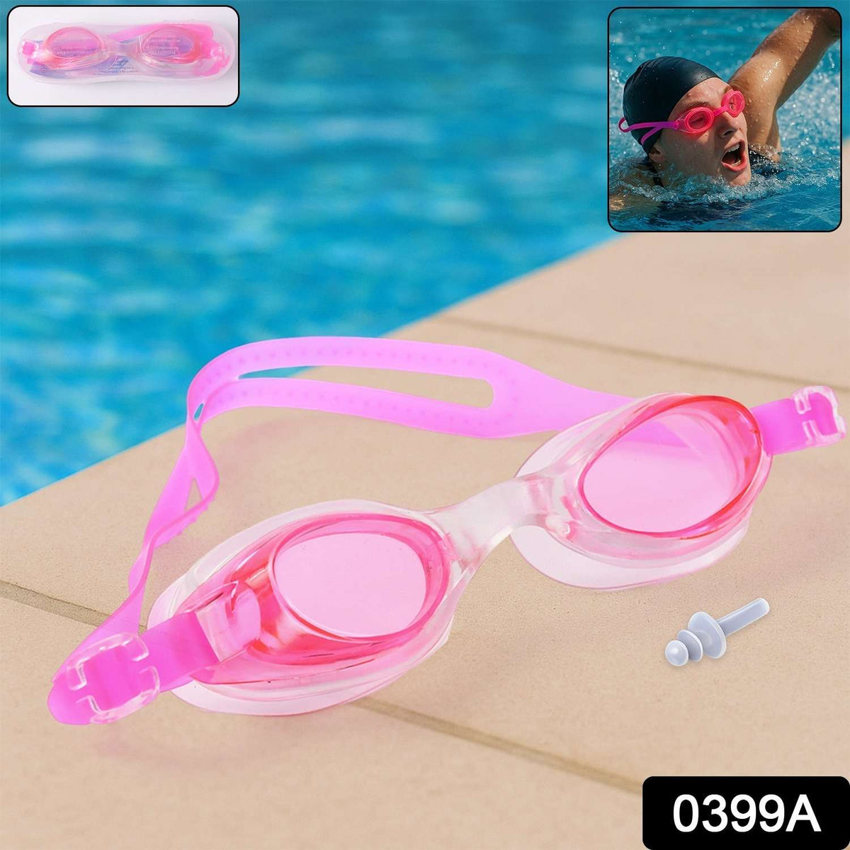 Urban Splash™ Clear-View Series – Premium Anti-Fog Waterproof Swimming Goggles - Mr Urban Choices
