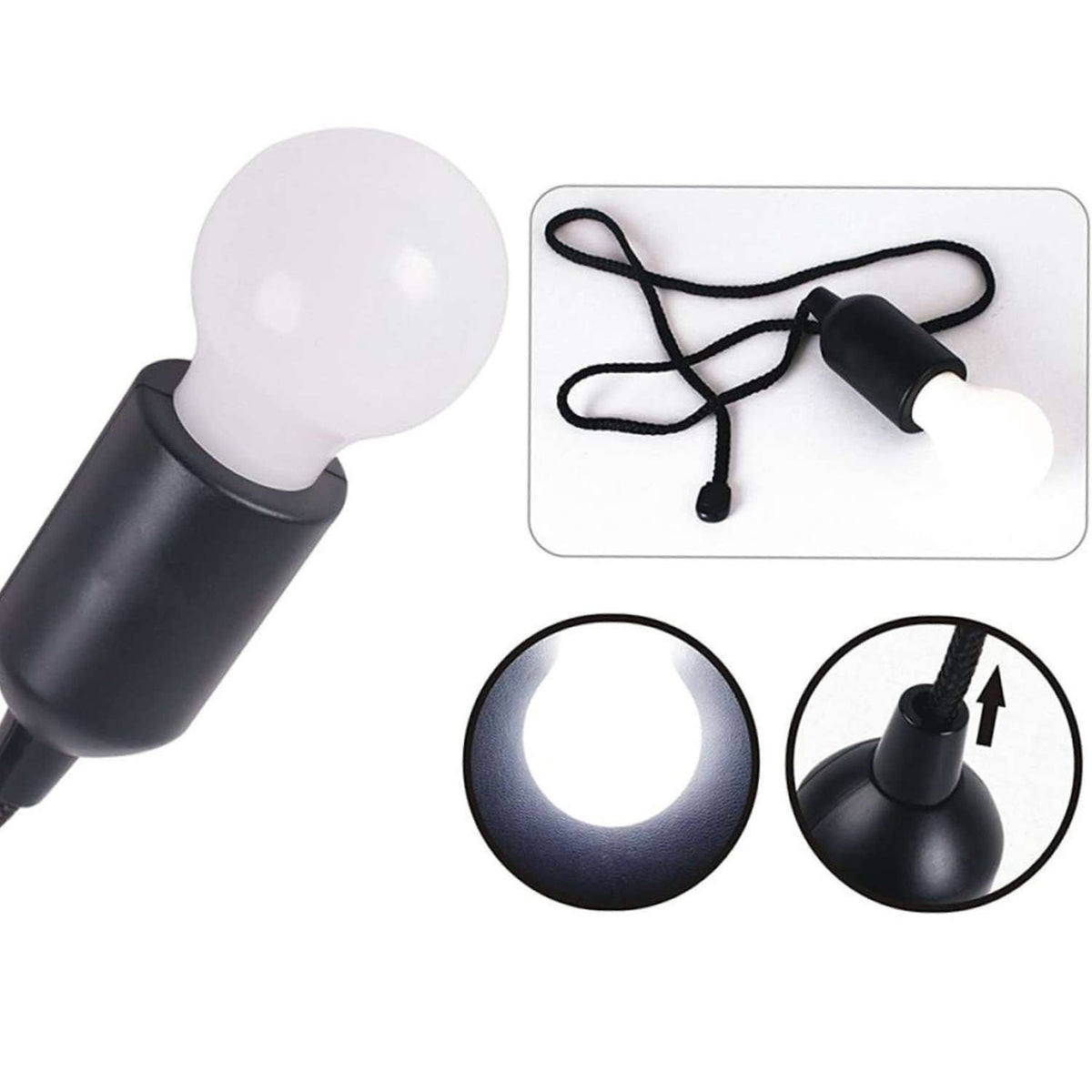 Urban Zen™ Glow-Cord – Portable Hanging LED Pull-Wire Pendant Light - Mr Urban Choices