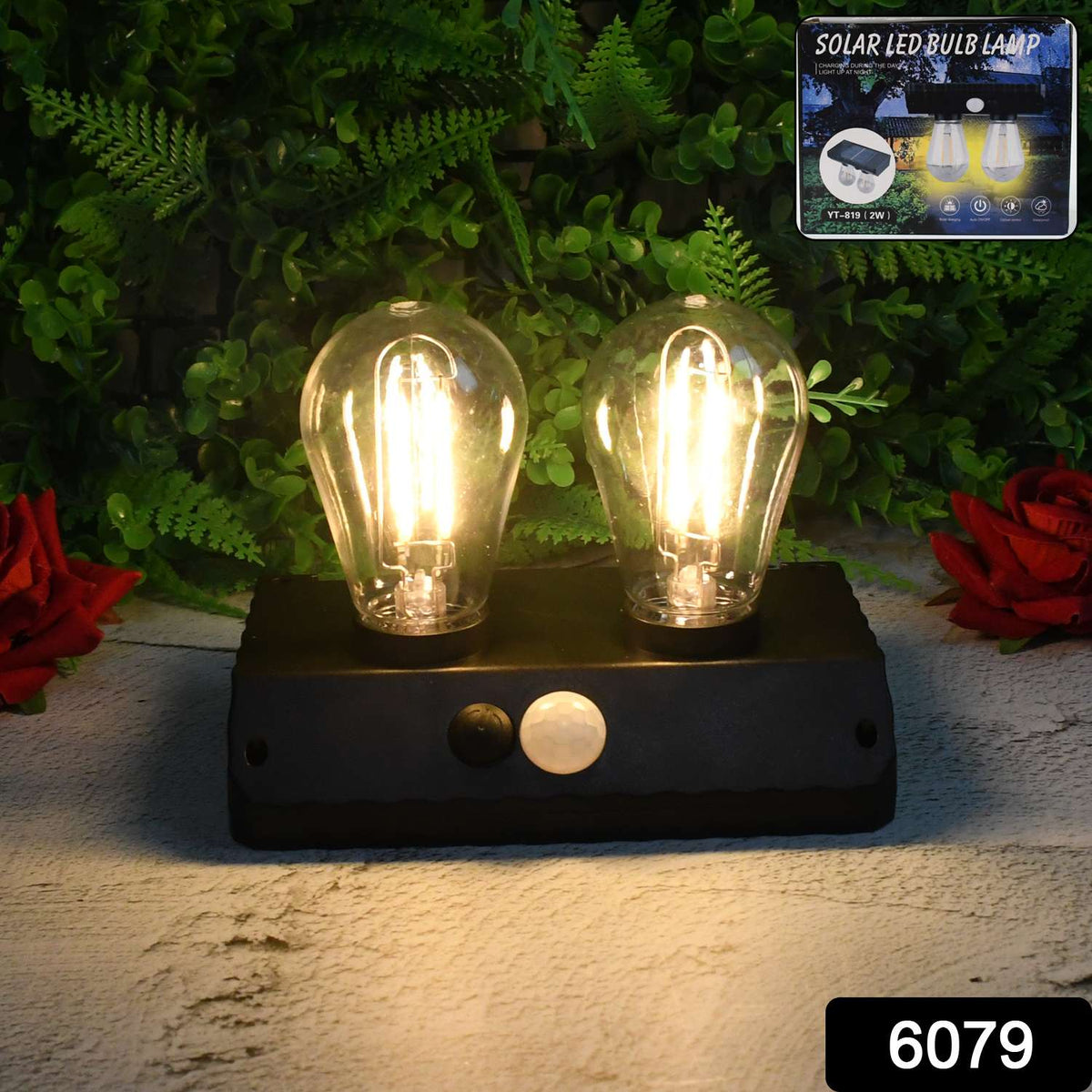 Urban Tech™ Solar-Twin – Premium 2W Double LED Solar Lamp (YT-819) - Mr Urban Choices