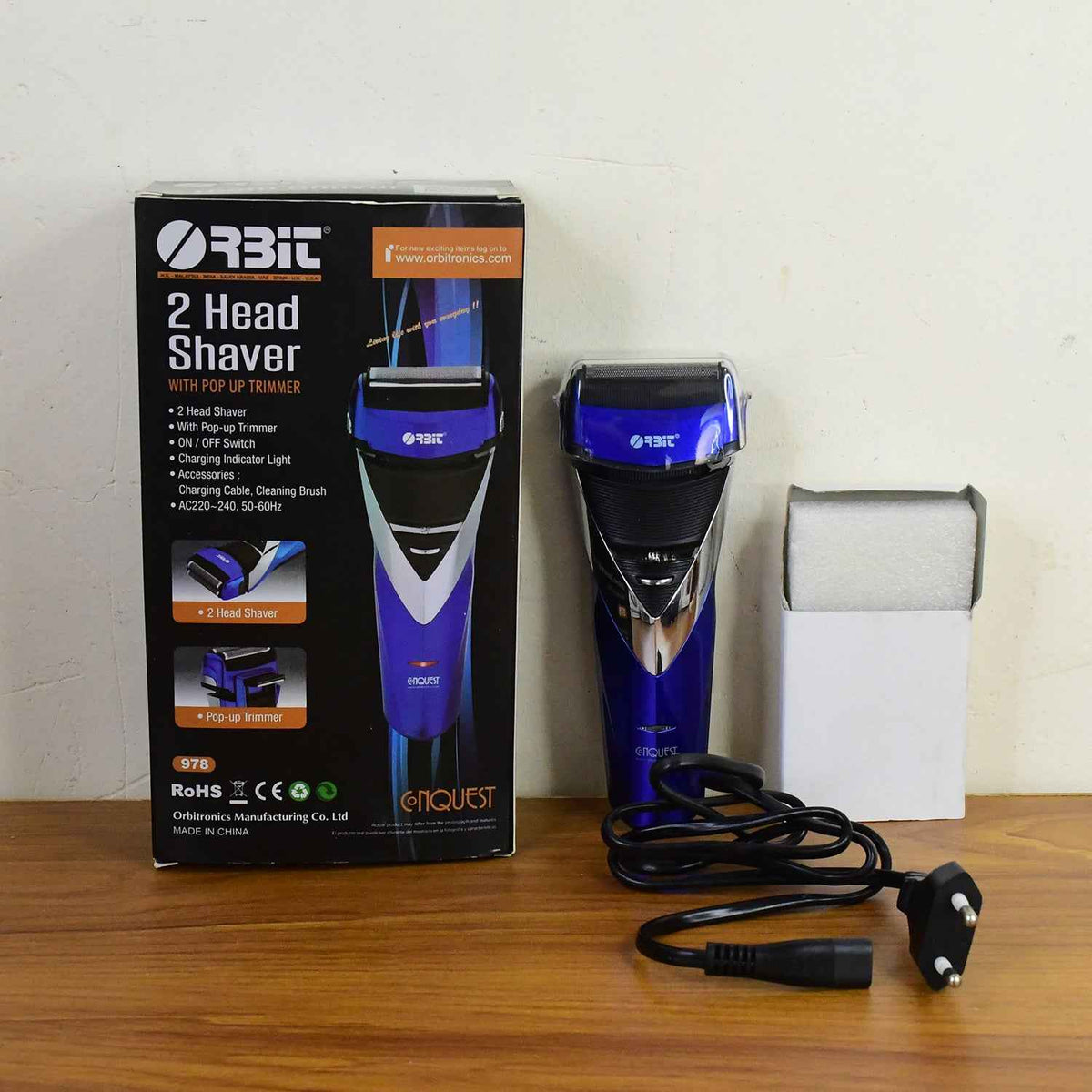 Urban Shave™ Orbit Series – 2-in-1 Dual-Head Shaver & Trimmer - Mr Urban Choices