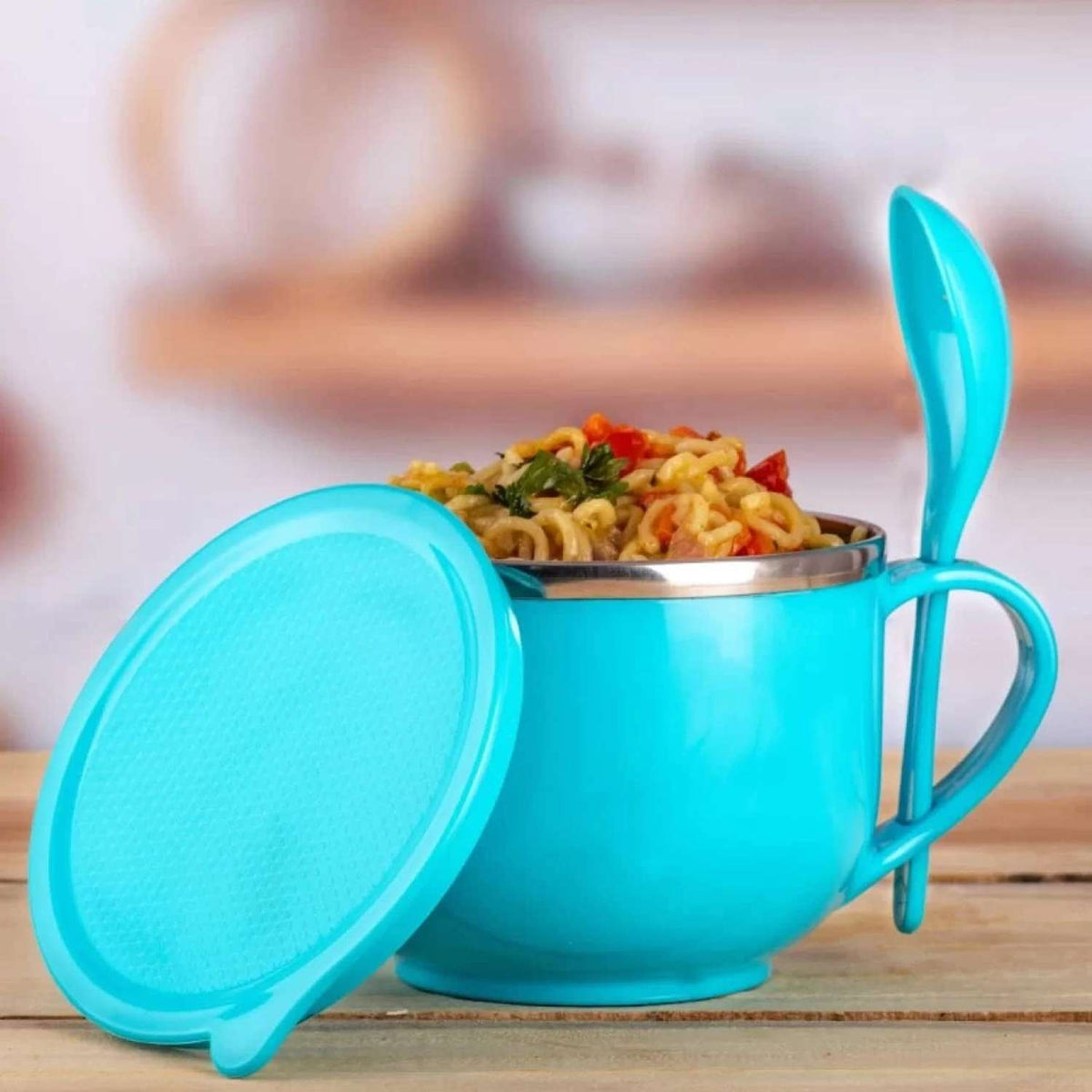 Home Chef Tangy Twist Insulated Lunch Bowl (Approx 650ml 1 Pc) - Mr Urban Choices