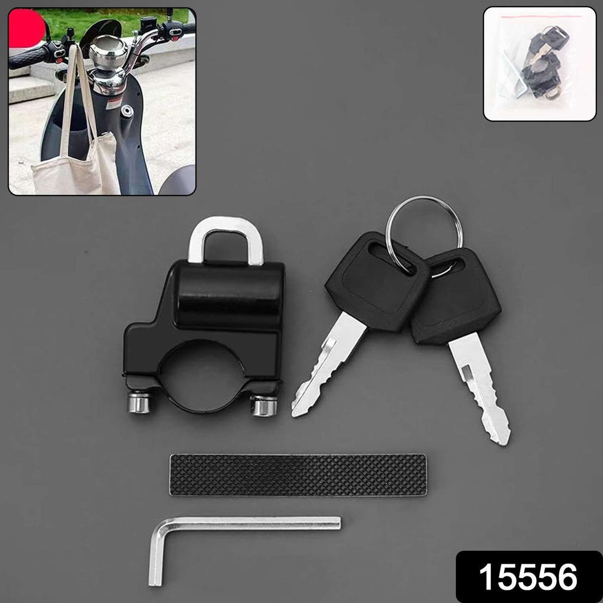 Urban Max™ Safe-Ride Series – Premium High-Security Helmet Lock - Mr Urban Choices
