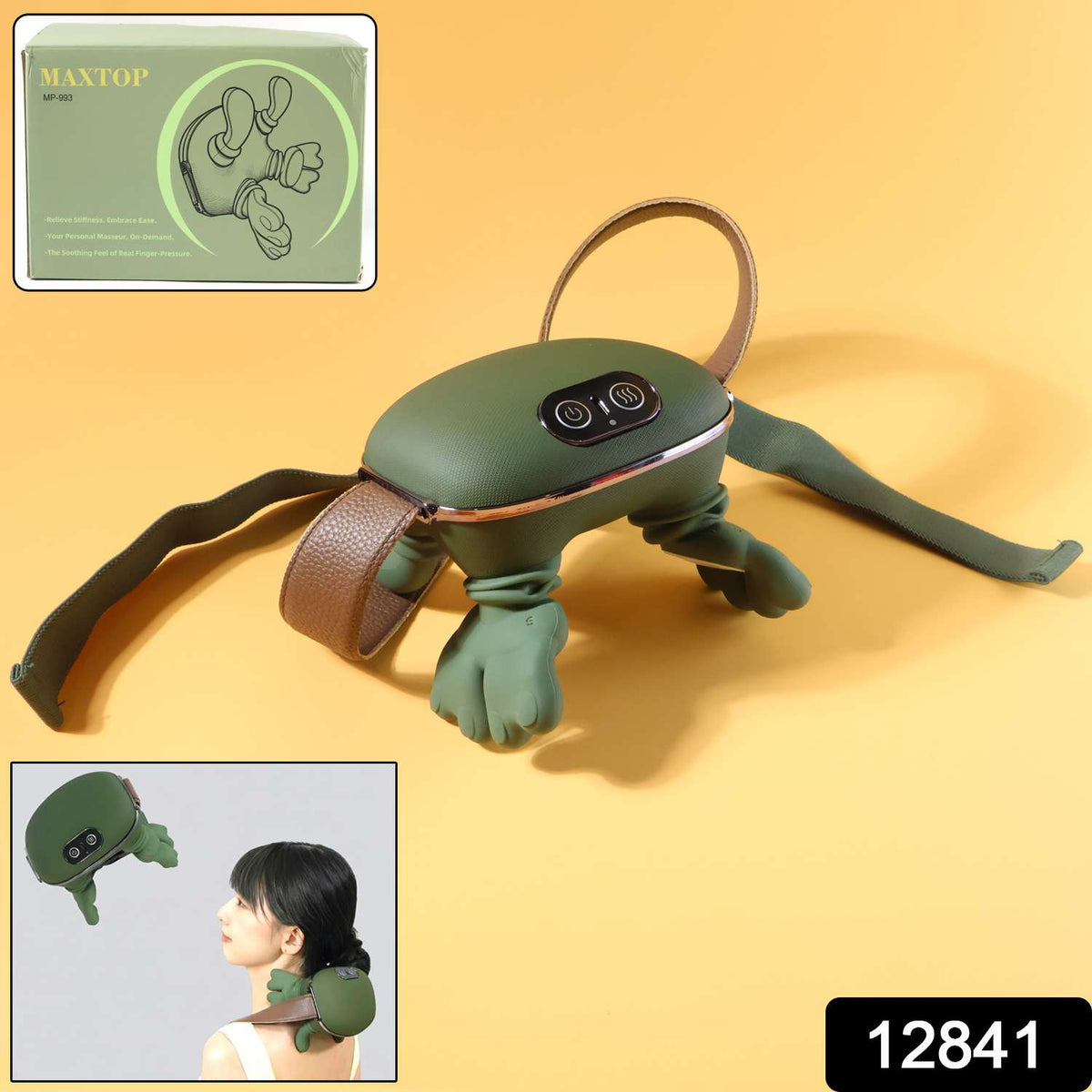Long Rechargeable Kneading Neck Shoulder Massager - Mr Urban Choices