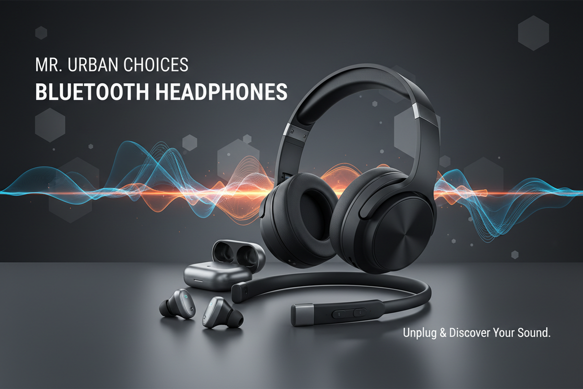 Urban Bluetooth Headphones for Premium Sound Experience - Mr Urban Choices