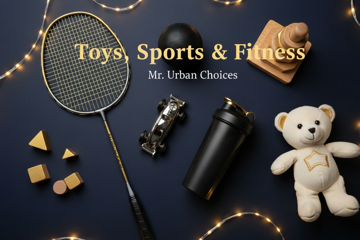 Toys, Sports & Fitness – Mr. Urban Choices