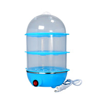 3-Layer Multifunctional Electric Egg Boiler & Steamer - Mr Urban Choices