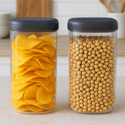 Supermom Airtight Kitchen Storage Containers  (2 Pc Set  1500 Ml)