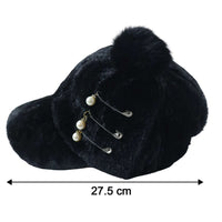 Elegant Winter Fur Cap For Women (1 Pc)