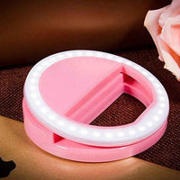 Phone Selfie Light Selfie Ring Light Selfie Light For Smartphone Selfie Light For Phone Battery Operated Selfie Ring Light (Battery Not Included) - Mr Urban Choices
