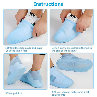 Urban Max™ Aqua-Fit Series – Flexible Silicone Rain-Shield for Shoes - Mr Urban Choices