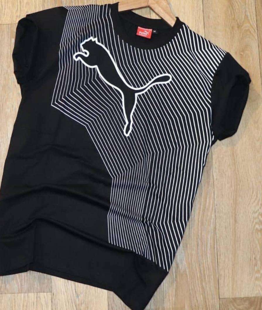 Regular Fit T-Shirt (Black, L) - Mr Urban Choices