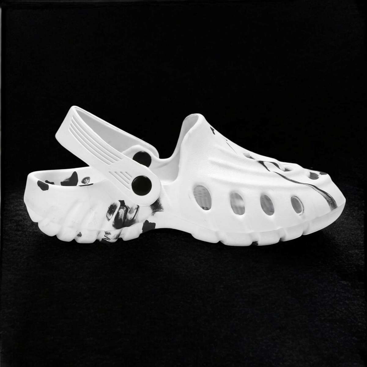 Clogs for Men (White & Black) - Mr Urban Choices