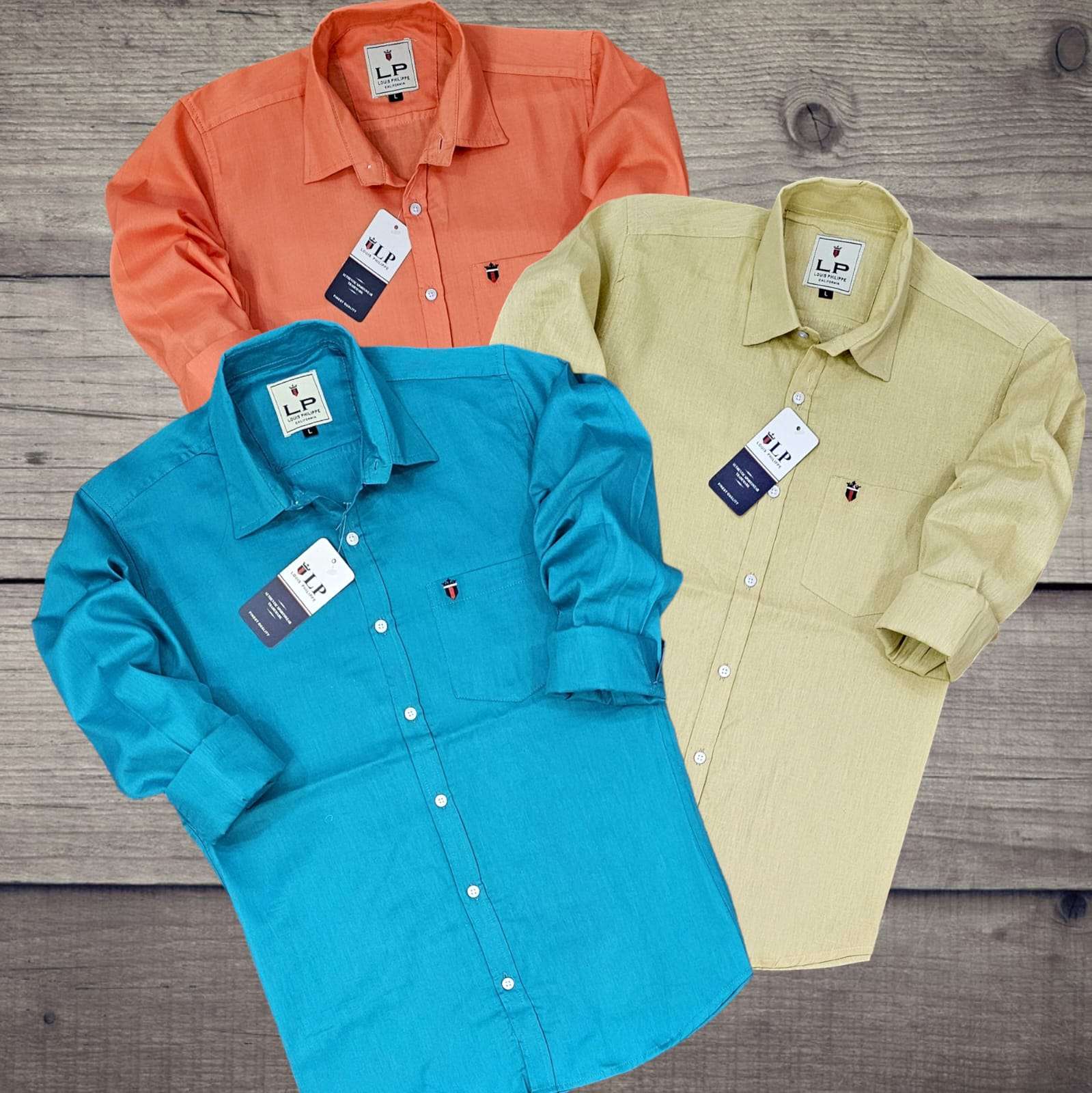 Full Sleeves Solid Shirt for Men (Multicolor) - Mr Urban Choices