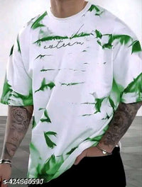 Spab Men & Women Printed Casual Green, White T-Shirt - Mr Urban Choices
