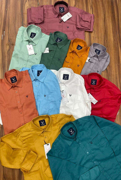 Mens Cotton Full Sleeves Shirts Pack of 1 - Mr Urban Choices