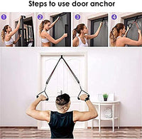 Exercise Bands Resistance Bands Set Workingout Door Fitness Gym Resistance Bands Kit for Men Women