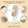 Electric Spray Handle Massage Brush Hair Removal Brush Steam (1 Pc)