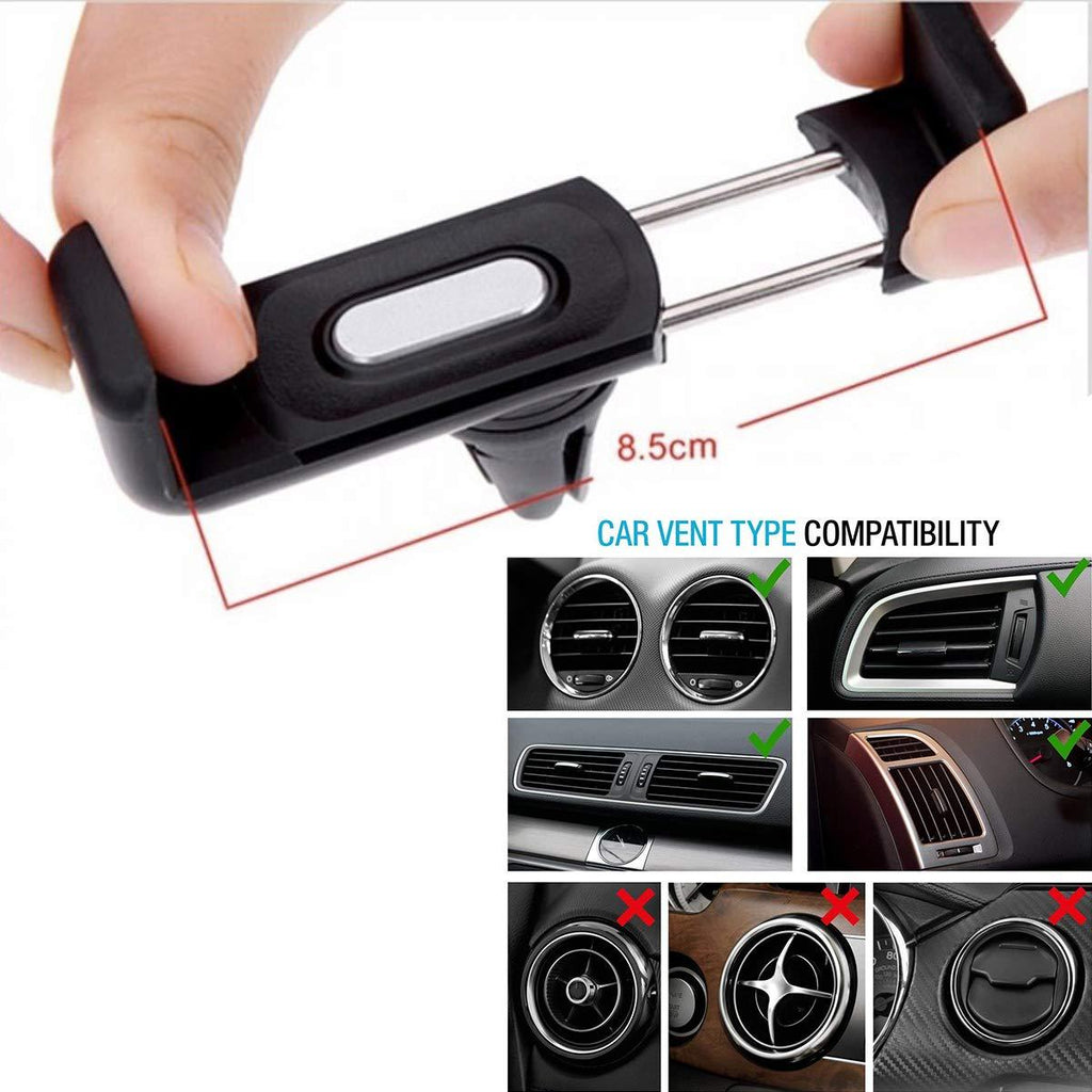 "Anti-slip silicone grip car mount close up"