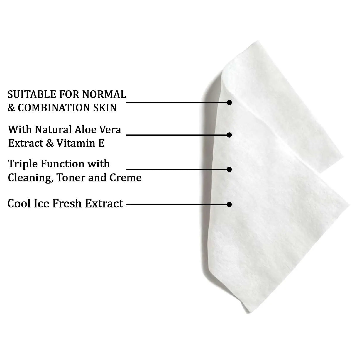 Refreshing Wet Wipes For Face  Facial Cleansing  Refreshing  Skin Hydration Soothing For Skin  Ph Balance  Alcohol Free  Nourishing With Fruit Extract  25 Wipes