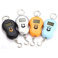 Urban Zen™ Micro-Scale Series – 40kg Portable Hook Weighing Device Portable Handy Pocket Smile Mini Electronic Digital LCD Weighing Scale – Multipurpose Hanging Weight Machine for Travel - Mr Urban Choices