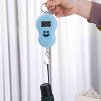 Urban Zen™ Micro-Scale Series – 40kg Portable Hook Weighing Device Portable Handy Pocket Smile Mini Electronic Digital LCD Weighing Scale – Multipurpose Hanging Weight Machine for Travel - Mr Urban Choices