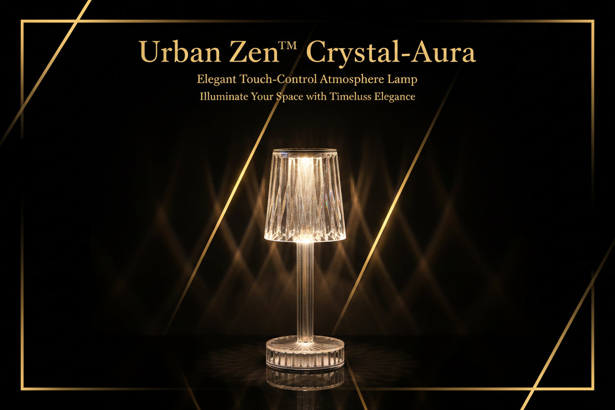 6605 Crystal Table Lamp  Touch Control Atmosphere Nightstand Lamp With Usb Charging Line