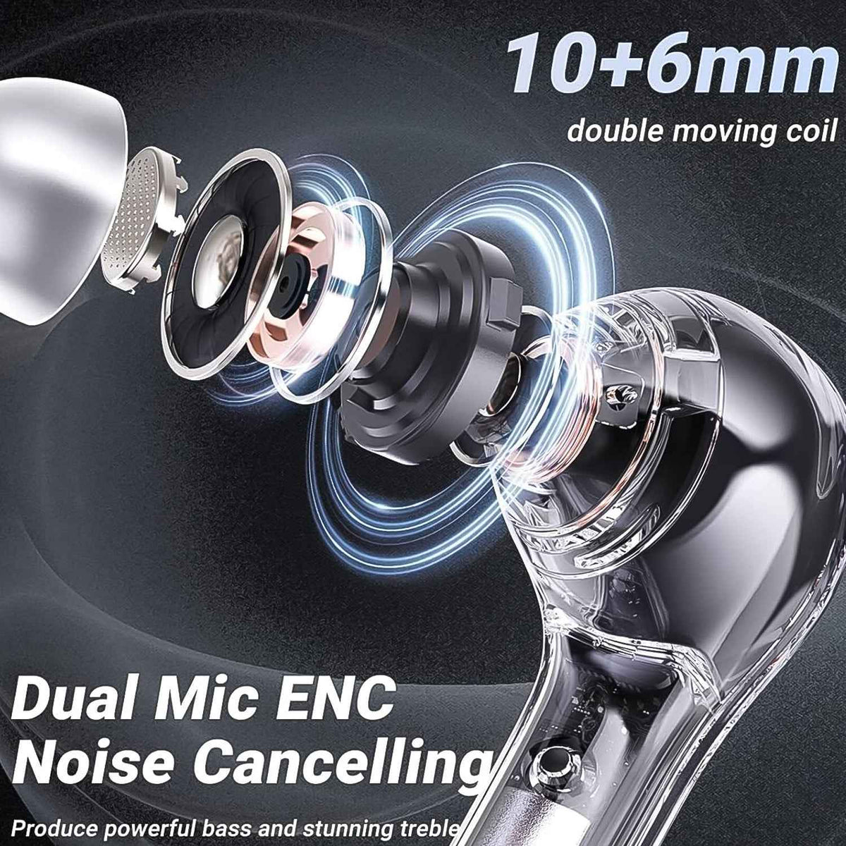 Urban Audio™ 5.3 Series Wireless Buds – 200mAh Rechargeable TWS with Built-in Mic - Mr Urban Choices