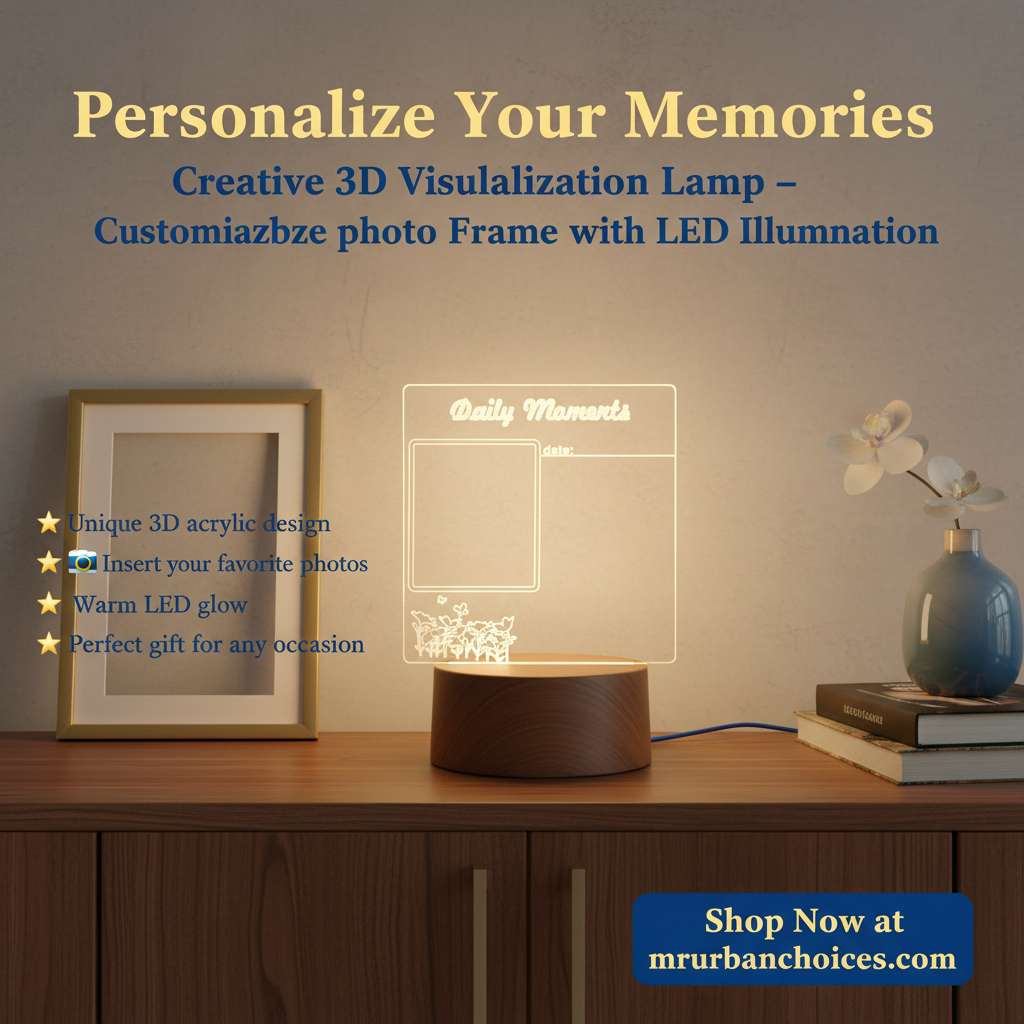 Creative Visualization Lamp 3 Dactylic Decorative Lamp - Mr Urban Choices
