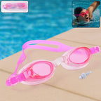 0399a Swimming Goggles With Adjustable Clear Vision Anti-fog Waterproof Swimming Goggles