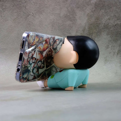 Cute Cartoon Figurine Mobile Phone Stand - (1 Pc)