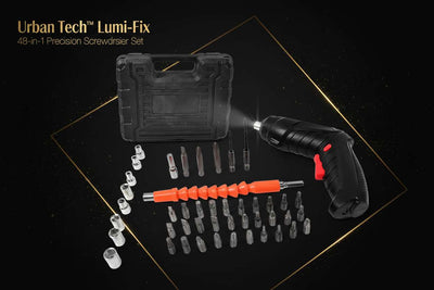 Urban Tech™ Lumi-Fix – 48-in-1 Precision Screwdriver Set with Integrated LED
